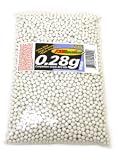 TSD Tactical 5000 Count Bag Plastic White Airsoft BB's (0.28g, 6mm)