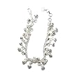 Silver Anklet / Bracelet with Silver Dangle Beads