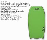 Custom X 'F2' Izm Bodyboard (42.5)