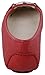 Michael Kors Fulton Moc Womens Scarlet Red Leather Fashion Flats