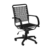 Beetle Flat High Back Office Chair - Black