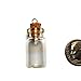 Moxx 10 Small Glass Cork Bottles Charm Kit 1 Inch Message Jewelry
