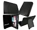 rooCASE Executive Portfolio (Black) Leather Case Cover with Landscape / Portrait View for Samsung GALAXY Tab 10.1 Wi-Fi (NOT Compatible with GALAXY Tab 2 10.1 Release May 2012)