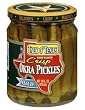 Talk O' Texas Crisp Mild Okra Pickles - 16 oz Glass Jar