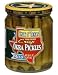 Talk O' Texas Crisp Mild Okra Pickles - 16 oz Glass Jar