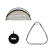 Selens 5-in-1 32 Inch Portable Triangle Reflector with Handle for Photography Photo Studio Lighting & Outdoor Lighting