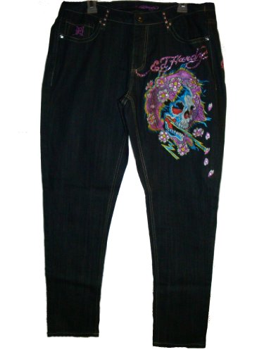 WOMEN'S ED HARDY JEANS SIZE 22 product image