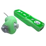 DB Wii Premium Silicone Sleeves for Remote and Nunchuk - 2 tone Light Green/Green