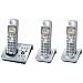 Panasonic KX-TG1033S Dect 6.0 Expandable Digital Cordless Phone System with 3 Handsets