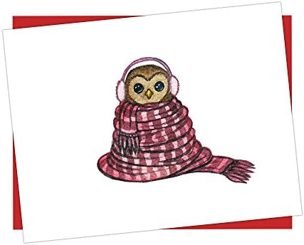 Bundled Owl Card