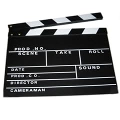 Filmklappe - gro� - aus Holz