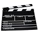 Black Movie Clapboard (Movie Slide) (Size: 11'' x 12'')