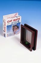 Cat Mate Lockable Cat Flap Door Brown 2-way Lock