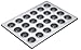 Focus Foodservice Commercial Bakeware 24 Count 1-7/8-Inch Mini Muffin Pan