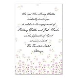 InScribe Disney Small Pink Roses Wedding Invitations