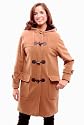 DAMEN DUFFLECOAT KAMEL AUS CASHMERE/KASCHMIRWOLLE FÜR DEN WINTER
