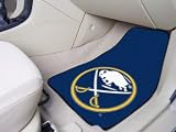 Buffalo Sabres 2-pc Printed Carpet Car Mats 18x27 " "