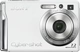 Sony Cybershot DSCW80 7.2MP Digital Camera with 3x Optical Zoom and Super Steady Shot (White)