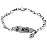 New York Giants ID Charm Bracelet