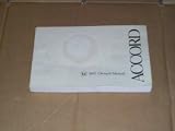 1997 Honda Accord Sedan Owners Manual