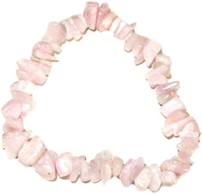 Kunzite Chip Bracelet by 9nicorns Crystals