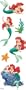 Disney Adesivi 3d Ariel