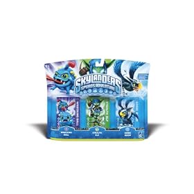 Skylanders Spyro's Adventure Triple Character Pack (Wrecking Ball, Stealth Elf, Sonic Boom): Nintendo 3DS: Video Games