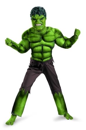 Avengers Hulk Classic Muscle Costume-image