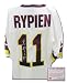 Mark Rypien Autographed Away White Jersey with SB 26 MVP Inscription