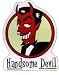 Handsome Devil - Grinning - Sticker / Decal