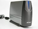 ATMT 3.5" 300GB External 10/100 NAS Hard Drive, Silver/Black
