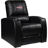Home Theater Recliner with NHL Washington Capitals Panel