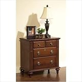 British Isle Bedroom Jumbo Nightstand Finish: Antique White, Knobs: Antique Brass Knobs British Isle Bedroom Jumbo Nightstand Finish: Antique White, Knobs: Antique Brass Knobs