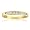 10K Yellow Gold Channel Set Diamond Anniversary Band (1/10ct. Ring Sizes 5-7 1/2)