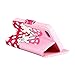 iphone 5s case,DELELE MOUSE Monster Lovely Stylish Bow Bowknot Wallet PU Leather Case Flip Cover Case Built-in Card Slots & Stand for Apple iphone 5 5G 5S (Pink Bow Bowknot Glove)