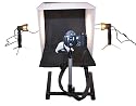 Photo Studio Background Large 24" Tent Softbox Table Top Studio Kit with 2 Lights, Camera Stand and 4 Backdrops