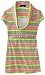 Amy Byer Girls 7-16 Stripe Short Sleeve Belted Cowl Shirt