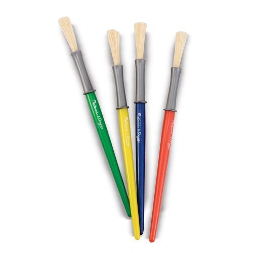 Melissa and Doug Medium Paint Brushes - (Set of 4)