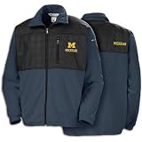 Michigan Columbia NCAA Fastbreak Full-Zip - Men's ( sz. XXL, Navy : Michigan )