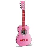 Bontempi Classic Pink Wooden Guitar (75 cm)