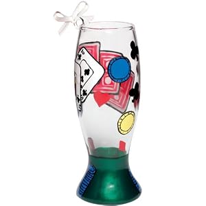 Lolita Pilsner Glass Christmas Ornament Poker Mini-Pilsner