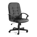 Rio Medium Back Black PU Office Chair
