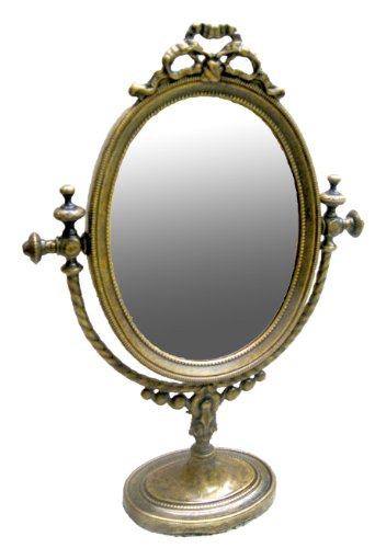 Brass Vanity Table Mirror French Style