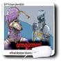 Londons Times Health and Vanity Trends Cartoons - Armourmani Designer Elegance 4 a Knight Out - Mouse Pads