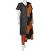 Womens Summer Dress Salwar Kameez Cotton Printed Embroidered Size M (slk389b)