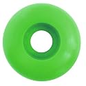 Blank Skateboard Wheels (Neon Green, 54mm)