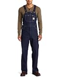 Carhartt Mens Denim Heavyweight Bib Single Knee, Blue, 40x32
