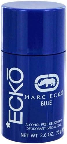 MARC ECKO BLUE by Marc Ecko ALCOHOL FREE DEODORANT STICK 2.6 OZ for MEN ---(Package Of 4)