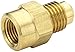 Dixon 46F-8-4 Brass SAE 45? Flare Fem Connector 1/2" Tube, 1/4" Pipe, 3/4" Strght
