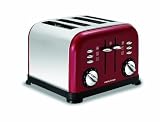Morphy Richards Accents 44036 4 Slice Toaster, Burgundy  from Morphy Richards